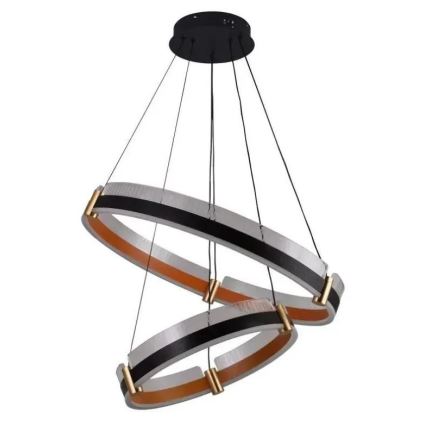 Candelabro suspenso LED com regulação LED/140W/230V 3000-6500K + controlo remoto