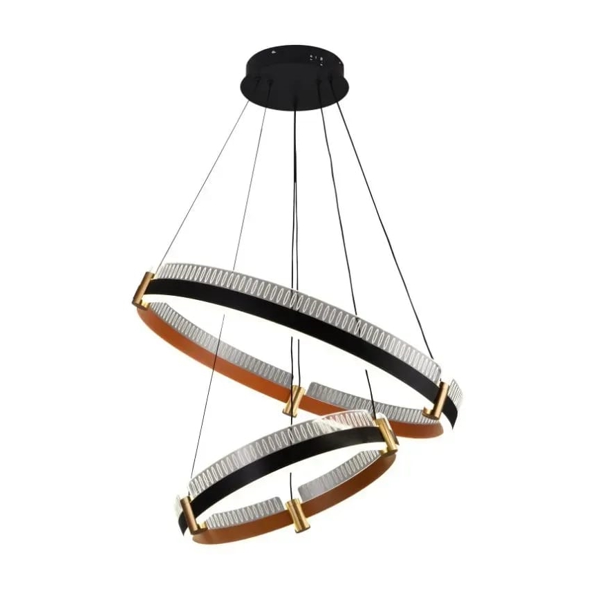 Candelabro suspenso LED com regulação LED/140W/230V 3000-6500K + controlo remoto