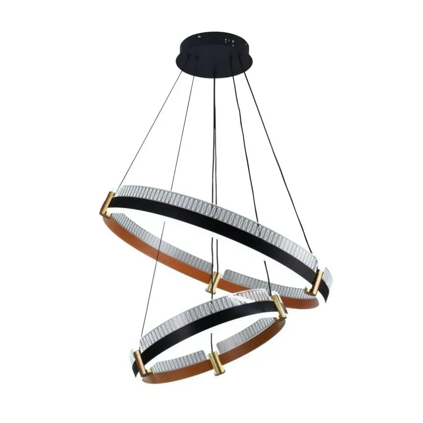 Candelabro suspenso LED com regulação LED/140W/230V 3000-6500K + controlo remoto