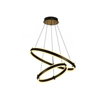 Candelabro suspenso LED com regulação LED/140W/230V 3000-6500K + controlo remoto