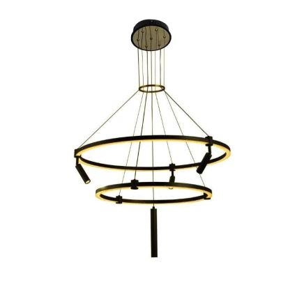 Candelabro suspenso LED com regulação LED/140W/230V 3000-6500K + controlo remoto