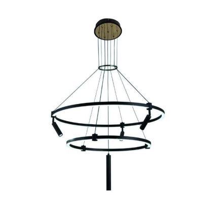 Candelabro suspenso LED com regulação LED/140W/230V 3000-6500K + controlo remoto