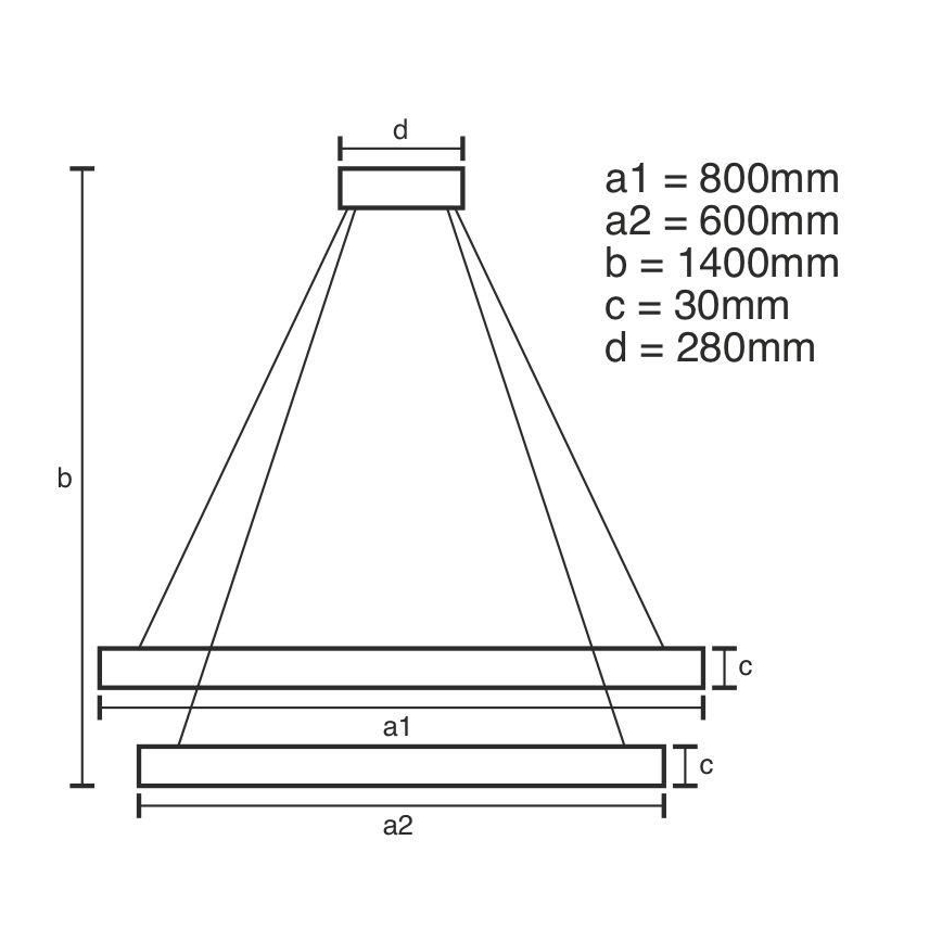 Candelabro suspenso de cristal LED com regulação LED/160W/230V 3000-6500K prateado + controlo remoto