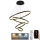 Candelabro suspenso LED com regulação LED/165W/230V 3000-6500K + controlo remoto