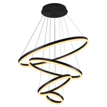 Candelabro suspenso LED com regulação LED/165W/230V 3000-6500K + controlo remoto