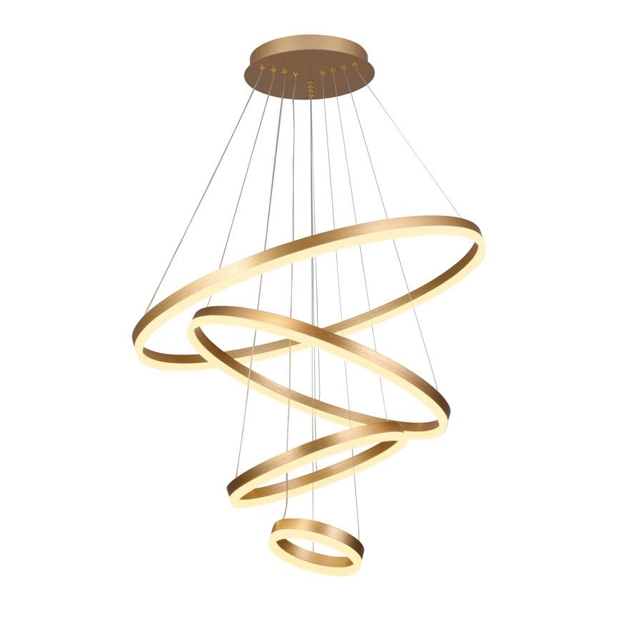Candelabro suspenso LED com regulação LED/165W/230V 3000-6500K + controlo remoto