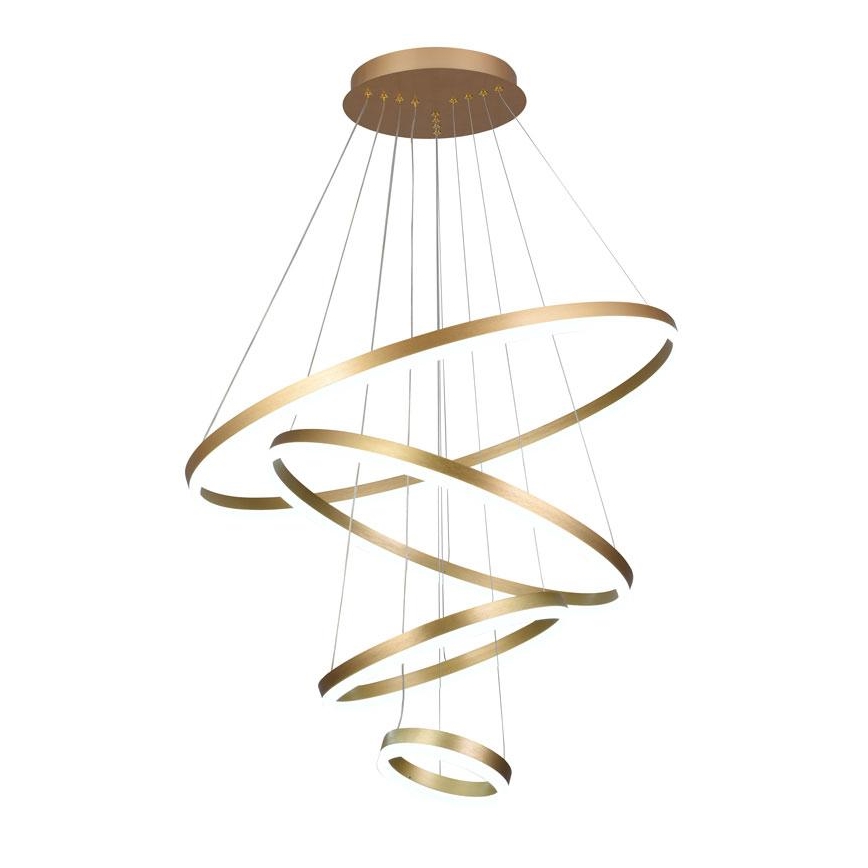 Candelabro suspenso LED com regulação LED/165W/230V 3000-6500K + controlo remoto