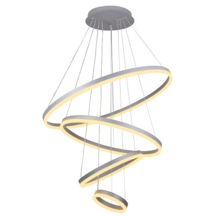 Candelabro suspenso LED com regulação LED/165W/230V 3000-6500K + controlo remoto
