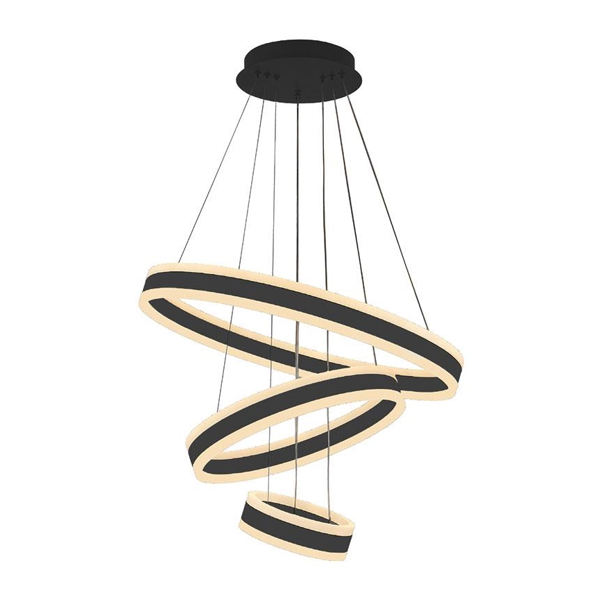 Candelabro suspenso LED com regulação LED/165W/230V 3000-6500K + controlo remoto