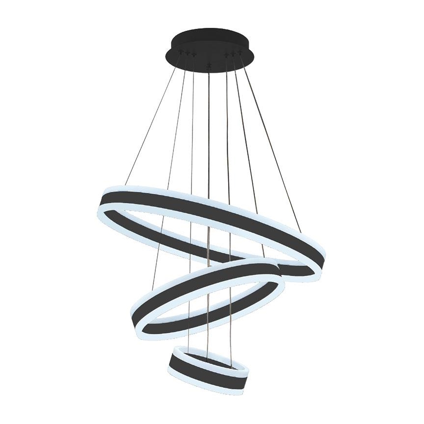 Candelabro suspenso LED com regulação LED/165W/230V 3000-6500K + controlo remoto