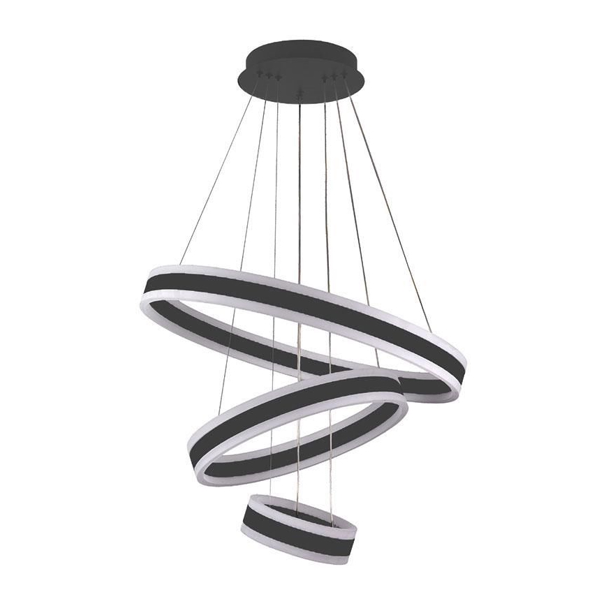 Candelabro suspenso LED com regulação LED/165W/230V 3000-6500K + controlo remoto