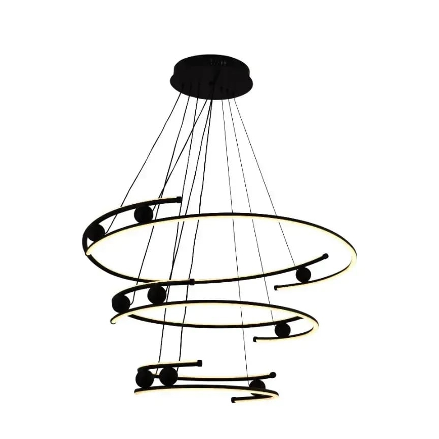 Candelabro suspenso LED com regulação LED/170W/230V 3000-6500K + controlo remoto