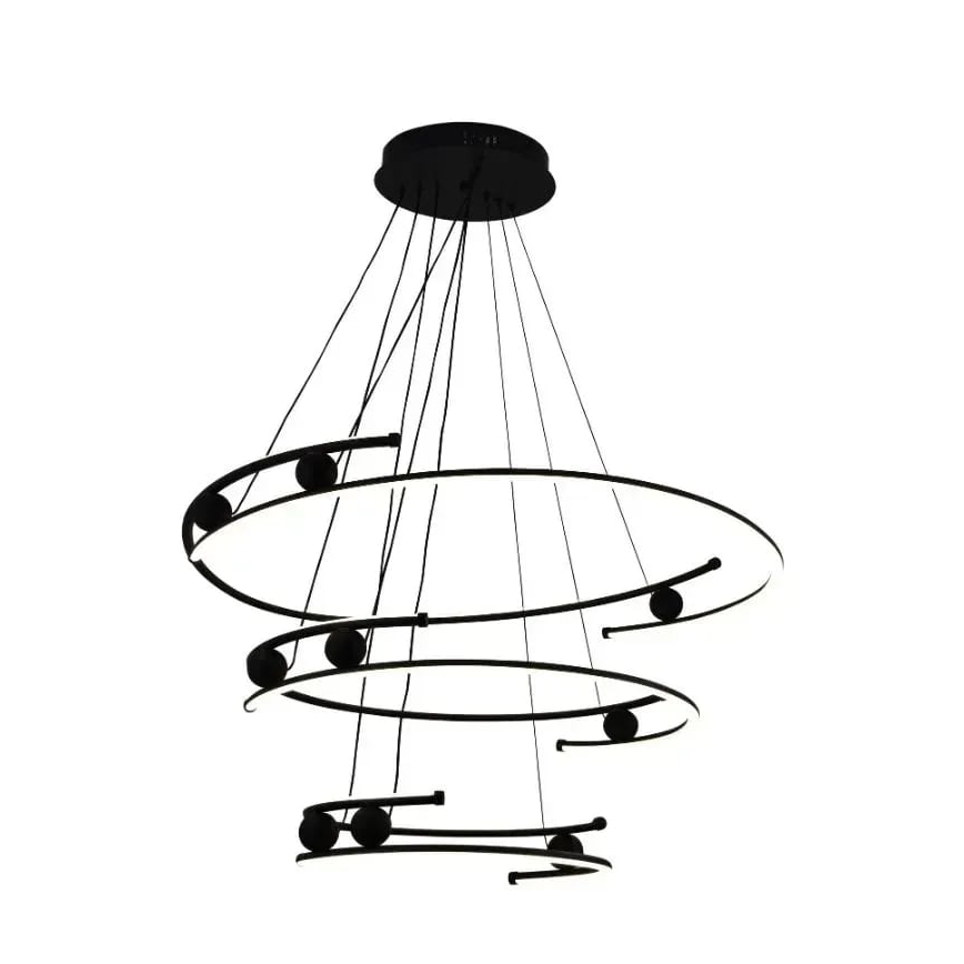 Candelabro suspenso LED com regulação LED/170W/230V 3000-6500K + controlo remoto