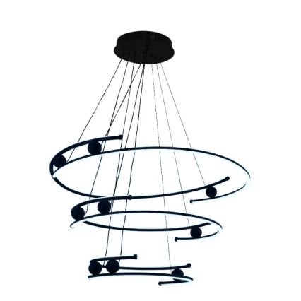 Candelabro suspenso LED com regulação LED/170W/230V 3000-6500K + controlo remoto