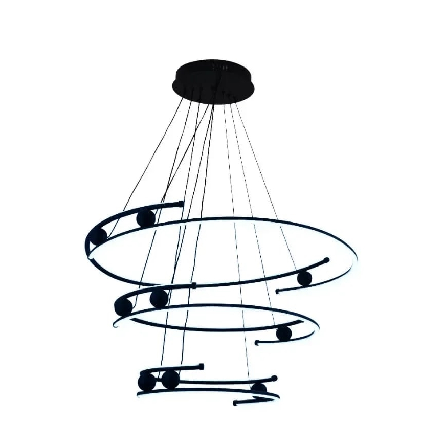 Candelabro suspenso LED com regulação LED/170W/230V 3000-6500K + controlo remoto