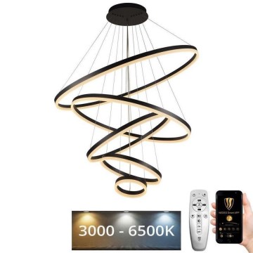 Candelabro suspenso LED com regulação LED/210W/230V 3000-6500K + controlo remoto