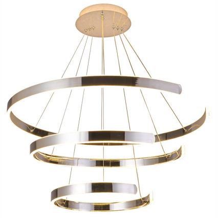 Candelabro suspenso LED com regulação LED/220W/230V 3000-6500K + controlo remoto