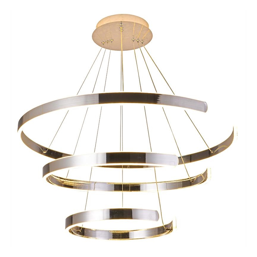 Candelabro suspenso LED com regulação LED/220W/230V 3000-6500K + controlo remoto