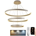 Candelabro suspenso LED com regulação LED/220W/230V 3000-6500K + controlo remoto