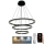 Candelabro suspenso LED com regulação LED/235W/230V 3000-6500K + controlo remoto