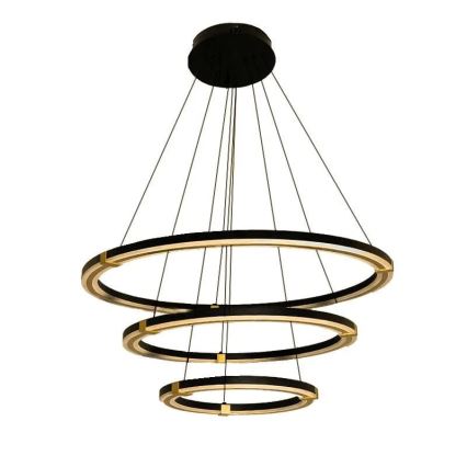 Candelabro suspenso LED com regulação LED/235W/230V 3000-6500K + controlo remoto