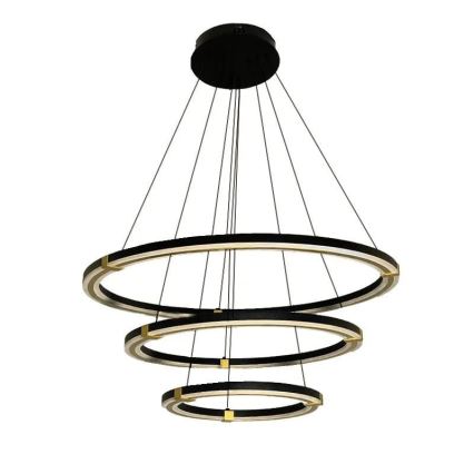 Candelabro suspenso LED com regulação LED/235W/230V 3000-6500K + controlo remoto