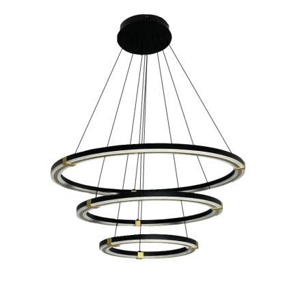 Candelabro suspenso LED com regulação LED/235W/230V 3000-6500K + controlo remoto