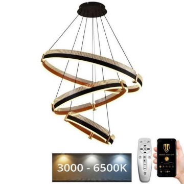 Candelabro suspenso LED com regulação LED/240W/230V 3000-6500K + controlo remoto