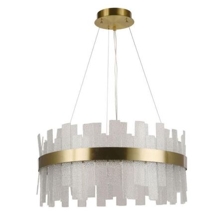 LED Regulação cristal candelabro suspenso LED/40W/230V 3000-6500K + controlo remoto