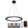 Candelabro suspenso LED com regulação LED/40W/230V 3000-6500K + controlo remoto