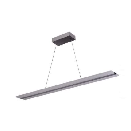 Candelabro suspenso LED com regulação LED/40W/230V 3000-6500K cromado + controlo remoto