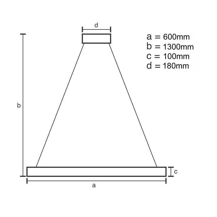 Candelabro suspenso de cristal LED com regulação LED/40W/230V 3000-6500K cromado/dourada + controlo remoto