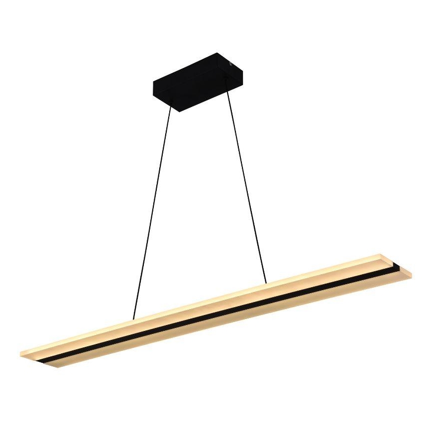 Candelabro suspenso LED com regulação LED/40W/230V 3000-6500K preto + controlo remoto