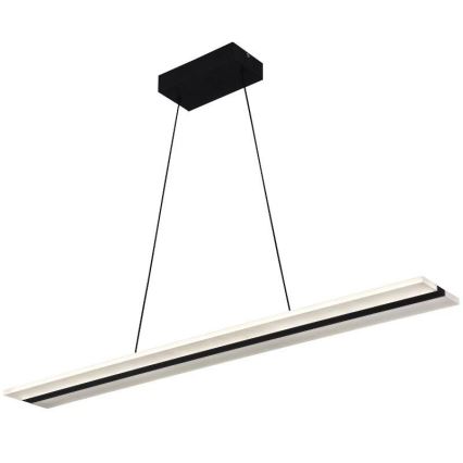 Candelabro suspenso LED com regulação LED/40W/230V 3000-6500K preto + controlo remoto