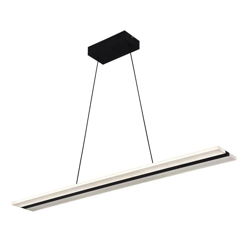 Candelabro suspenso LED com regulação LED/40W/230V 3000-6500K preto + controlo remoto