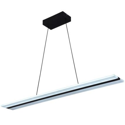 Candelabro suspenso LED com regulação LED/40W/230V 3000-6500K preto + controlo remoto