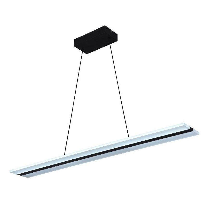 Candelabro suspenso LED com regulação LED/40W/230V 3000-6500K preto + controlo remoto