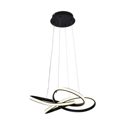 Candelabro suspenso LED com regulação LED/40W/230V 3000-6500K preto + controlo remoto