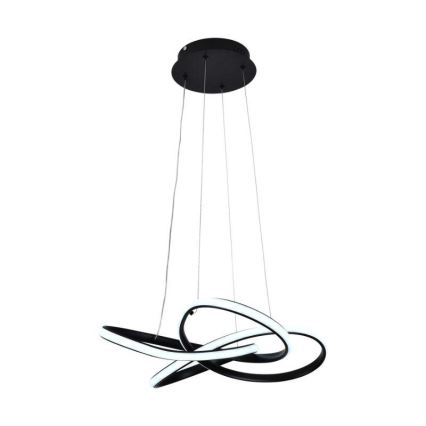 Candelabro suspenso LED com regulação LED/40W/230V 3000-6500K preto + controlo remoto