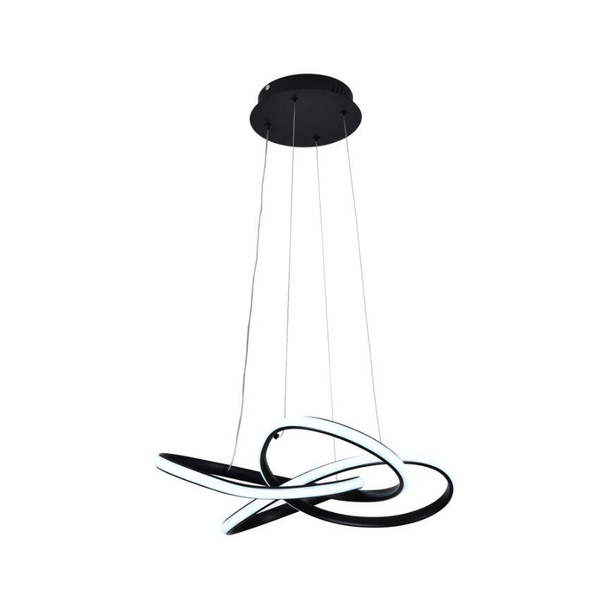 Candelabro suspenso LED com regulação LED/40W/230V 3000-6500K preto + controlo remoto