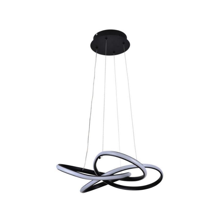 Candelabro suspenso LED com regulação LED/40W/230V 3000-6500K preto + controlo remoto