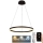 Candelabro suspenso LED com regulação LED/42W/230V 3000-6500K + controlo remoto