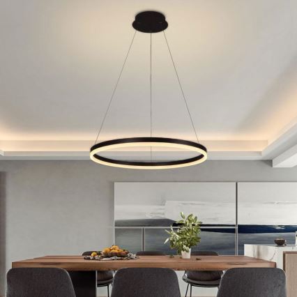 Candelabro suspenso LED com regulação LED/42W/230V 3000-6500K + controlo remoto