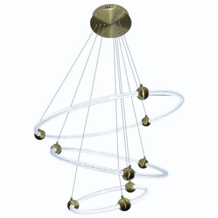 Candelabro suspenso LED com regulação LED/45W/230V 3000-6500K + controlo remoto