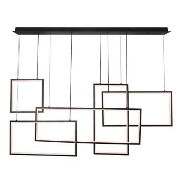 Candelabro suspenso LED com regulação LED/45W/230V 3000K preto