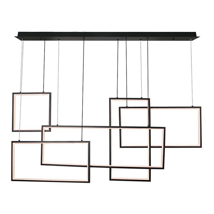 Candelabro suspenso LED com regulação LED/45W/230V 3000K preto