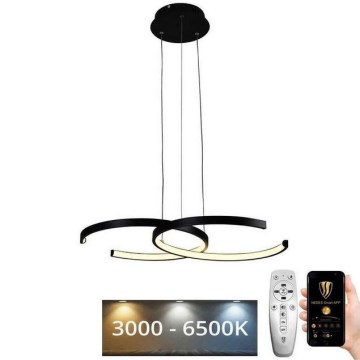 Candelabro suspenso LED com regulação LED/50W/230V 3000-6500K + controlo remoto