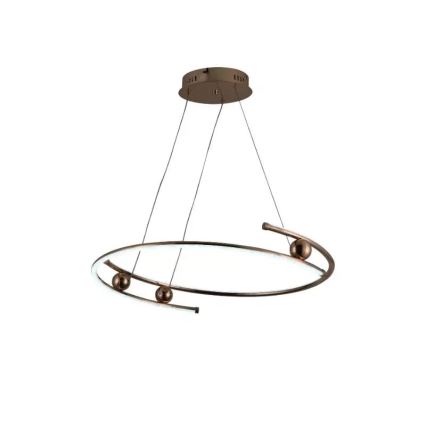 Candelabro suspenso LED com regulação LED/50W/230V 3000-6500K + controlo remoto