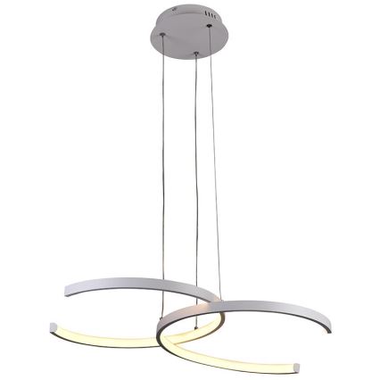 Candelabro suspenso LED com regulação LED/50W/230V 3000-6500K + controlo remoto
