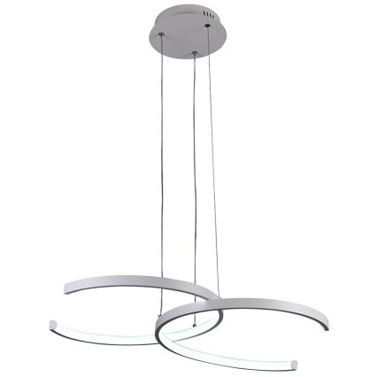 Candelabro suspenso LED com regulação LED/50W/230V 3000-6500K + controlo remoto